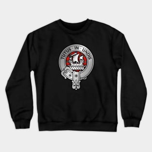 Clan Wood Crest & Tartan Crewneck Sweatshirt